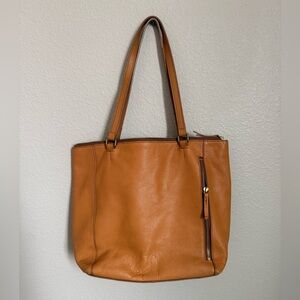Fossil Leather 👜Tote Bag in Tan